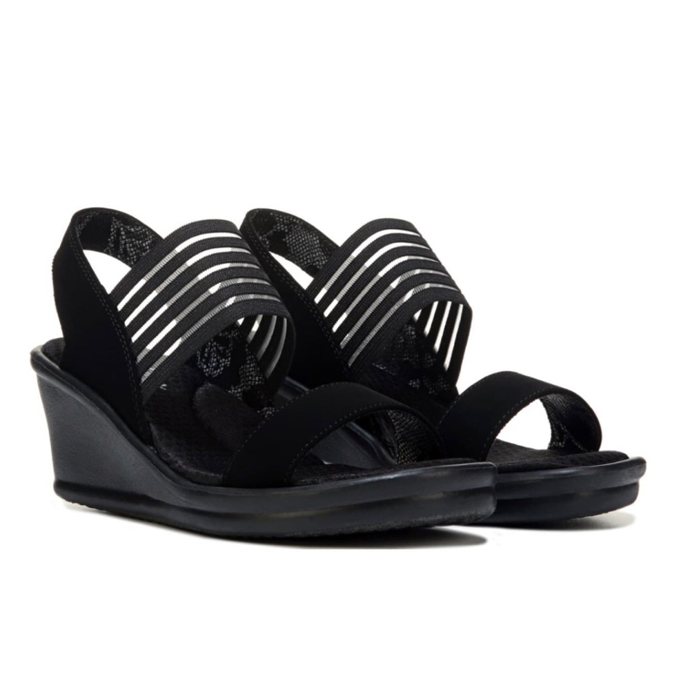Sketchers Rumblers Sci-Fi Medium/Wide Wedge Sandal